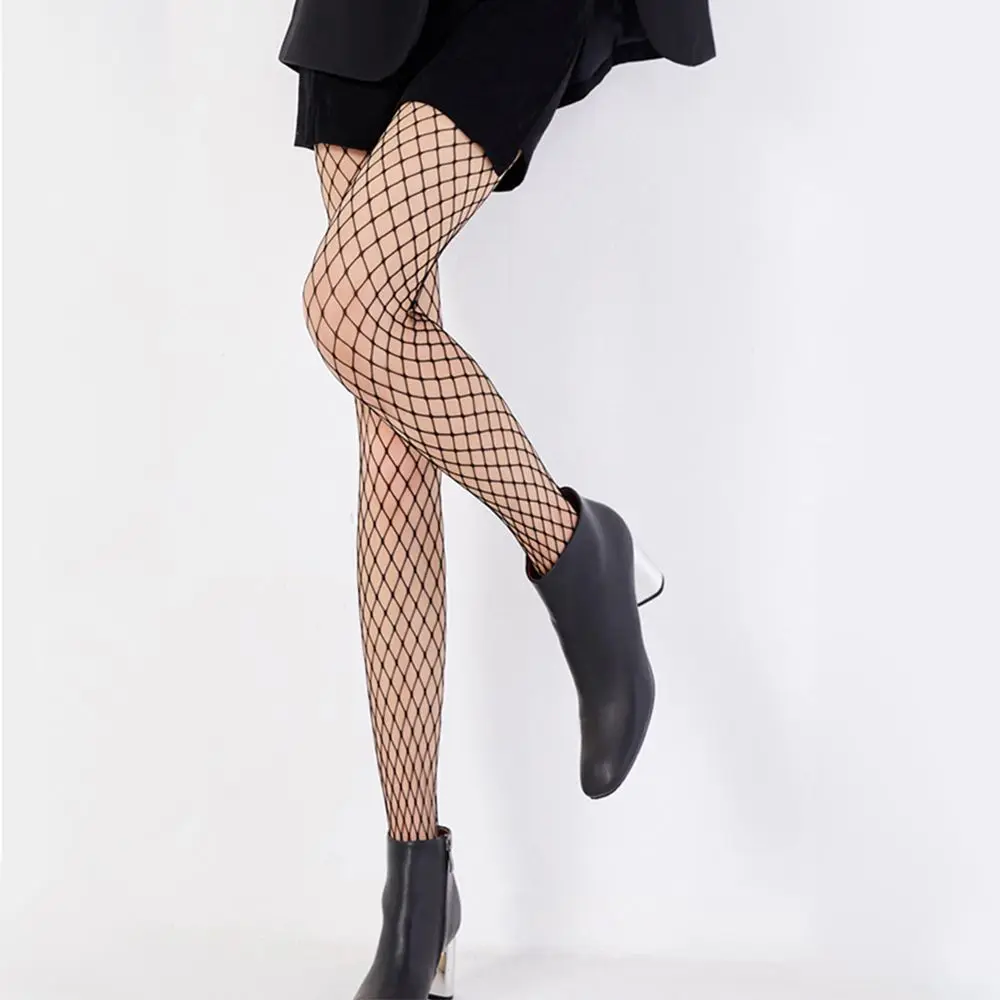 Black Hollow Out Sexy Hosiery Pantyhose 