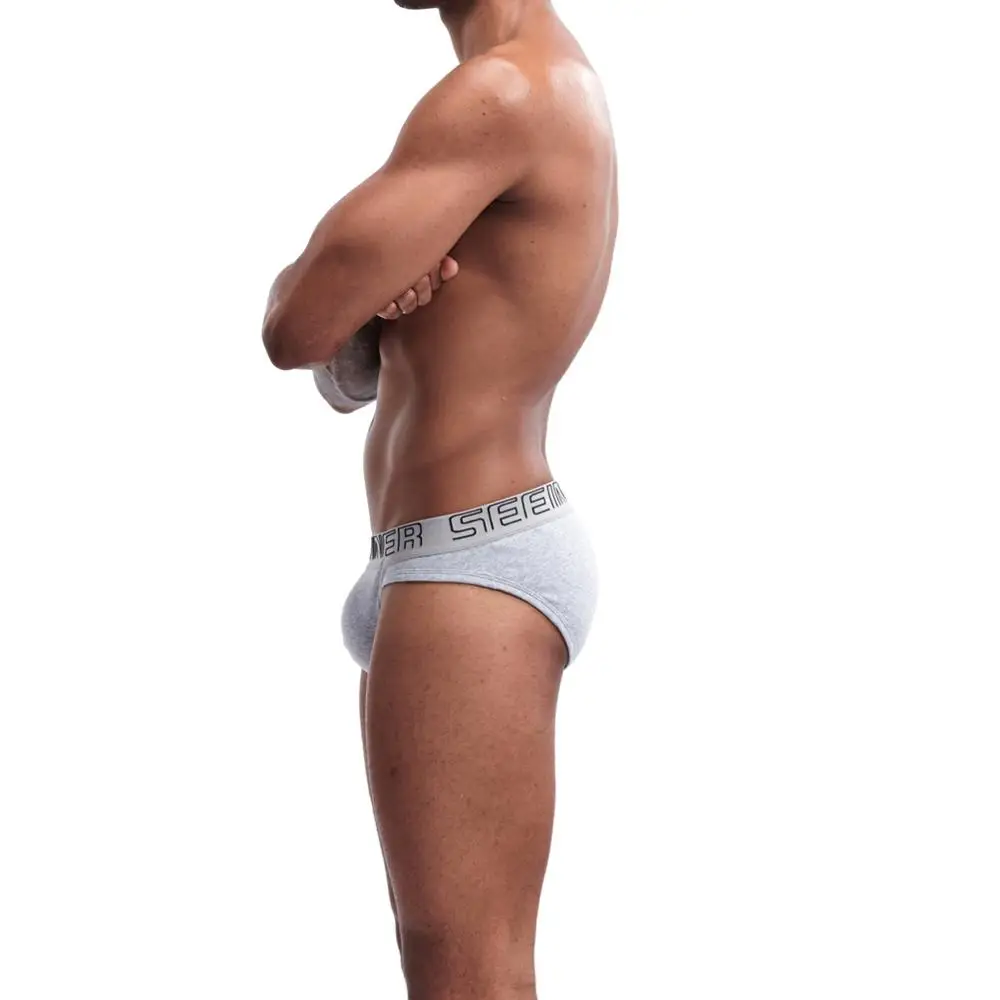 Мужские сексуальные трусики Seeinner хлопок Homme трусы мужское сексуальное нижнее