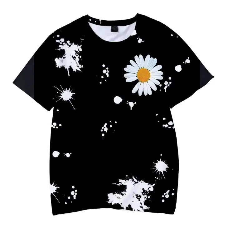 New Korean Fahsion Kpop Bigbang Gdragon T Shirt 3d Harajuku G Dragon Tshirt Men Women Lovely Daisy Kids 3d Tee Shirts T Shirts Aliexpress