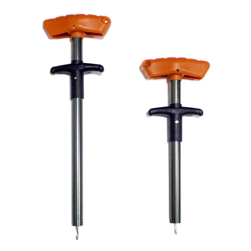 

1 pcs Easily Fishing Hook Remover Stainless Steel T Shaped Squeeze-Out Fish Hook Extractor Tools Fast Decoupling Device