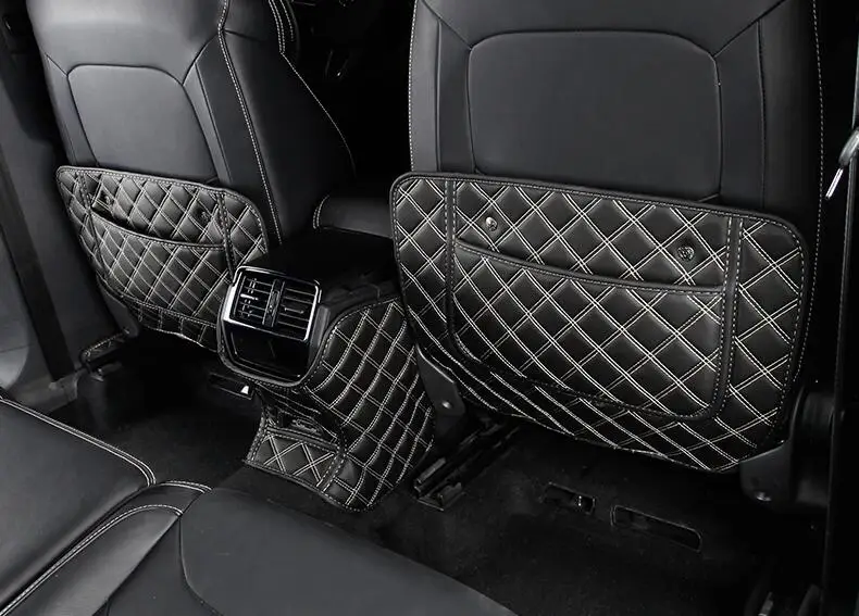 Seat anti-kick cushion fittings for skoda Kodiak refitted for- Kodiak chair backrest protective cushion decoration