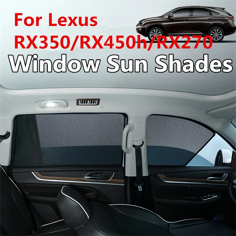 Car Window Sun Shades Mesh Sunshade Visor Protection Curtain For Lexus