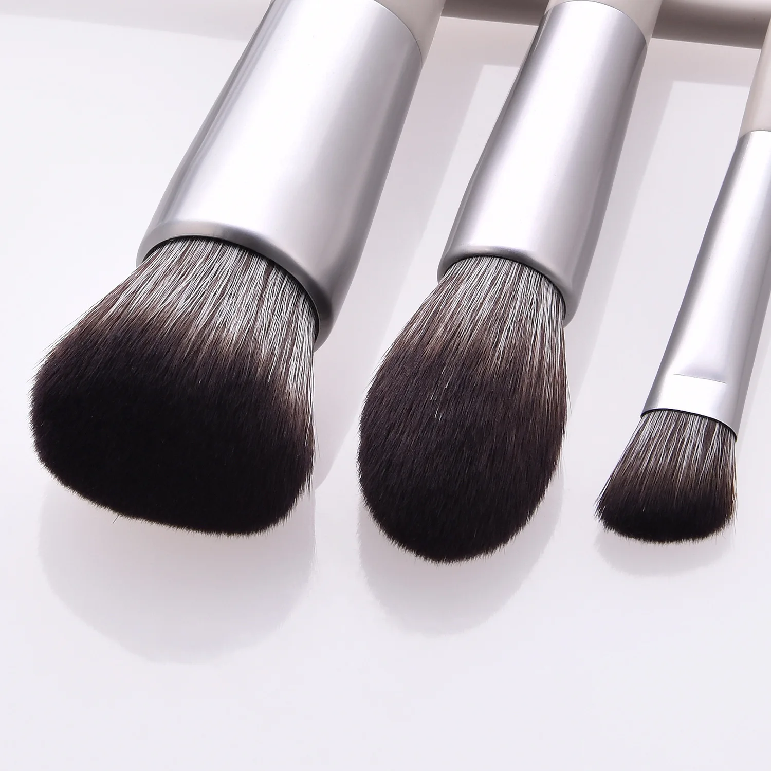 12Pcs professional nano nylon hair high quality wooden handle makeup brush set eye shadow concealer eyebrow brush makeup tools