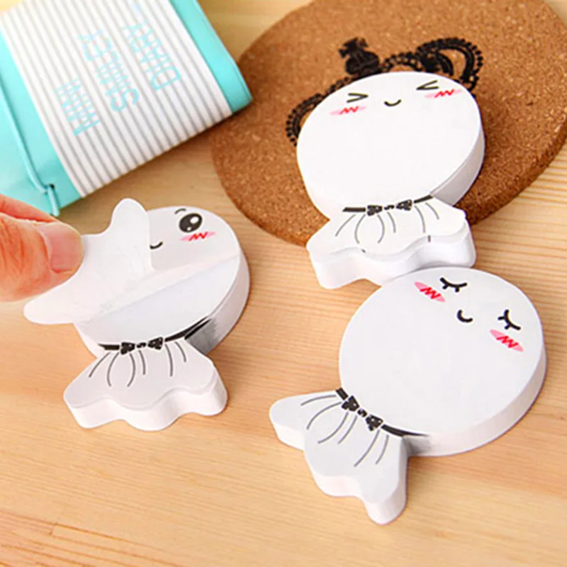 

Sunny Doll Sticky Notes Kawaii Cartoon Memopads Bookmark Stickers Cute Memo Paper Sheets for School Office Stationery Gifts