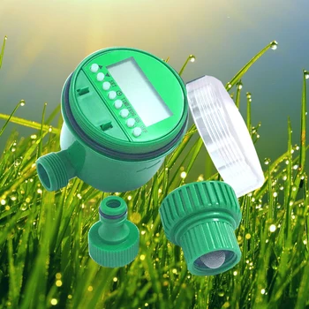 

Digital Automatic Water Timer Electronic LCD Display Garden Plant Watering Timer for Irrigation Sprinkler Controller System