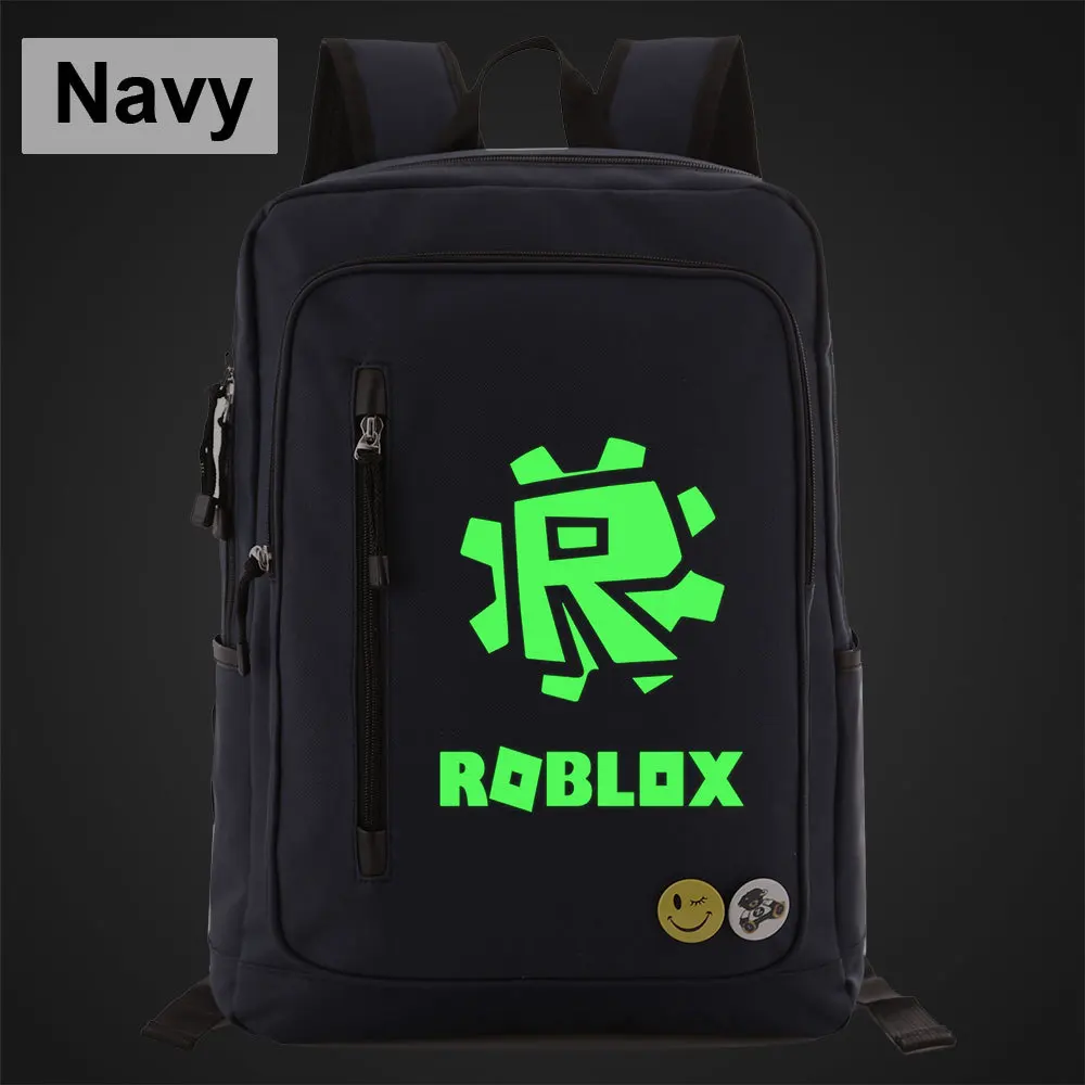 navy b Школьная сумка из ткани Оксфорд, женская сумка, светящийся повседневный рюкзак для путешествий, Mochilas mujer, женская уличная сумка - Цвет: navy b