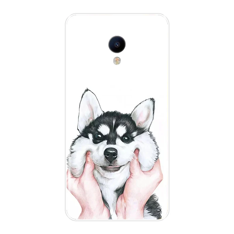 Phone Case For Meizu M6 M6S M5C M5 M5S M3S M3 M2 Soft Silicone TPU Cute Animals Painted Back Cover For Meizu M6 M5 M3 M2 Note