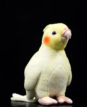 Милые плюшевые игрушки Cockatiel мягкие животные плюшевые игрушки для детей Рождественский подарок