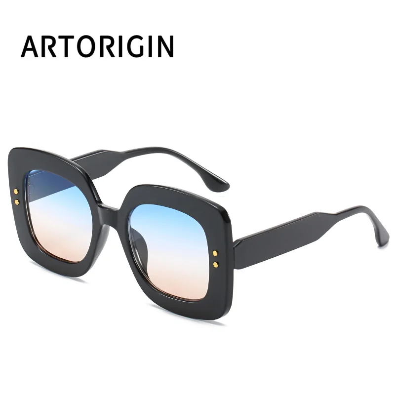 fashion oversized square sunglasses women luxury new sun glasses for women big black UV400 Shades