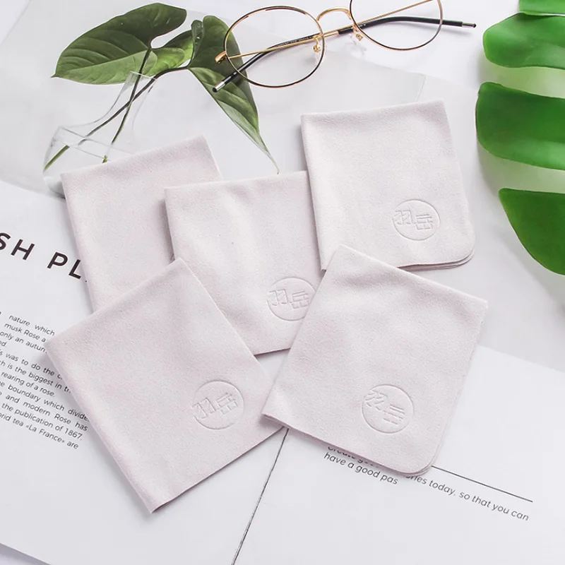 10 pcs 안경 Chamois 안경 클리너 145*175mm 안경 렌즈 천으로 청소 전화 화면 청소 닦음