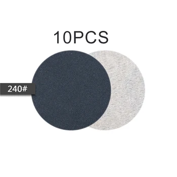 

100Pcs Sandpapers 2 Inch(50mm) Silicon Carbide Hook&Loop Waterproof Sanding Discs Wet/Dry Rotary Tools Polishing Parts