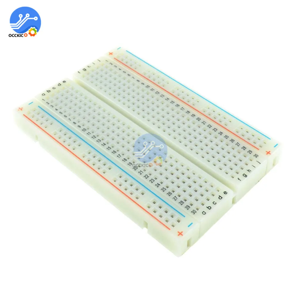 400 точек привязки отверстия универсальная макетная плата PCB без пайки мини
