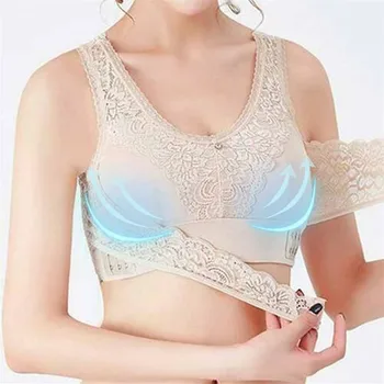 

ORLVS Bras for women бюстгальтер sexy bralette бралетт seamless invisible tape large Front Breathable Silk Curve Bra bh#3/52