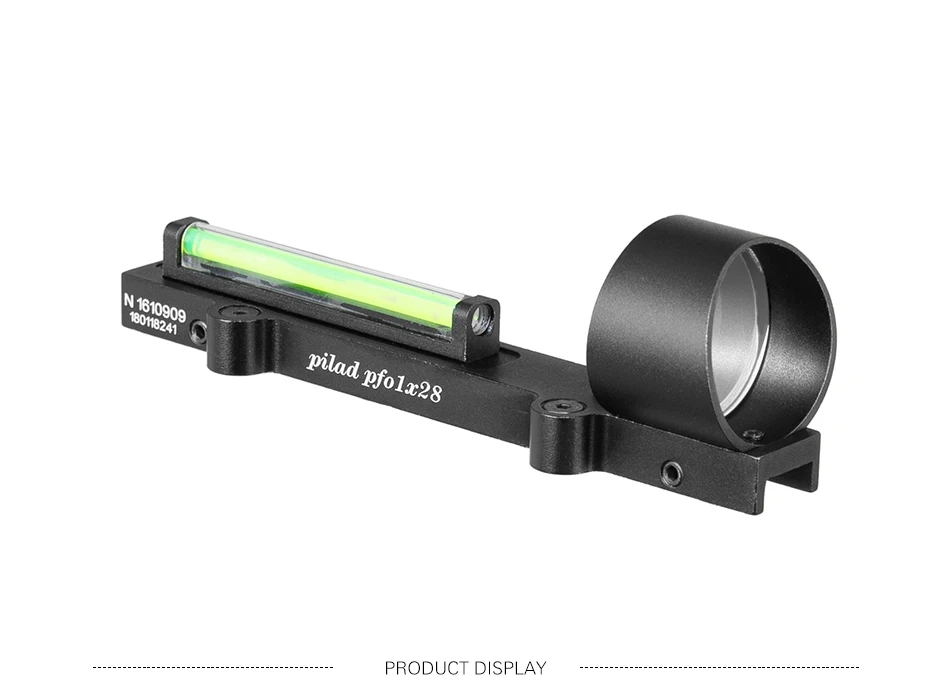 Красный/зеленый волоконный красный точечный прицел 1x28 Коллиматорный прицел подходит для ружья ребра рельс Вентиляционное ребро/рейка винтовое крепление работает без аккумулятора