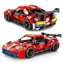 826 pces que compete blocos de construção modelo de carro esportivo 684 pces alta-tecnologia velocidade racer veículo puxar para trás tijolos conjunto brinquedos presentes para crianças