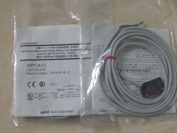 

1PCS Azbil HP7-A13 HP7A13 Photoelectric Sensor -New
