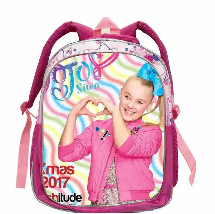 as picture Jojo siwa школьные сумки для девочек рюкзаки школьные сумки ранец для девочек мальчиков детская ортопедическая сумка mochila школьная книга Сумка - Цвет: as picture