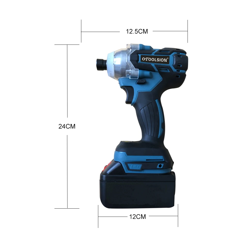 21V 320N.m Brushless Cordless Wrench Electric Impact Socket Wrench 3300rpm 1015 pcs Charging Lithium Battery Inside Power Tools (7)