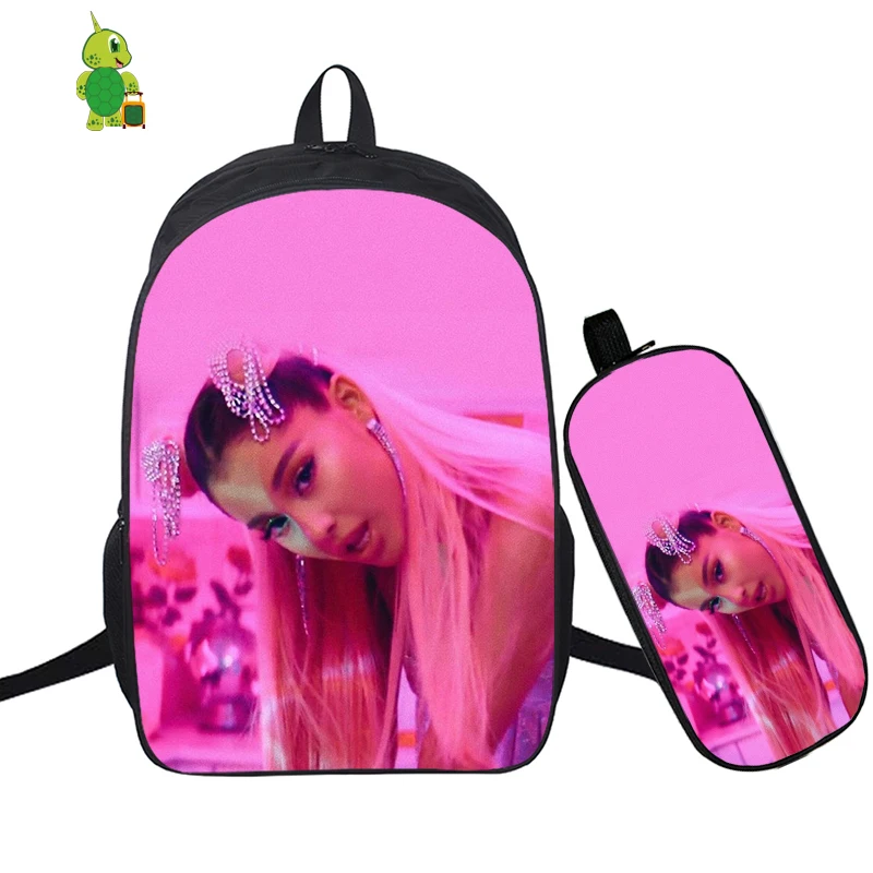JX-Ariana 5 Mochila Ариана Гранде 7 рюкзак с кольцами 2 шт./компл. школьные рюкзаки для девочек-подростков; брюки-Карандаш для девочек чехол для ноутбука рюкзак Повседневное дорожные сумки - Цвет: JX-Ariana 5