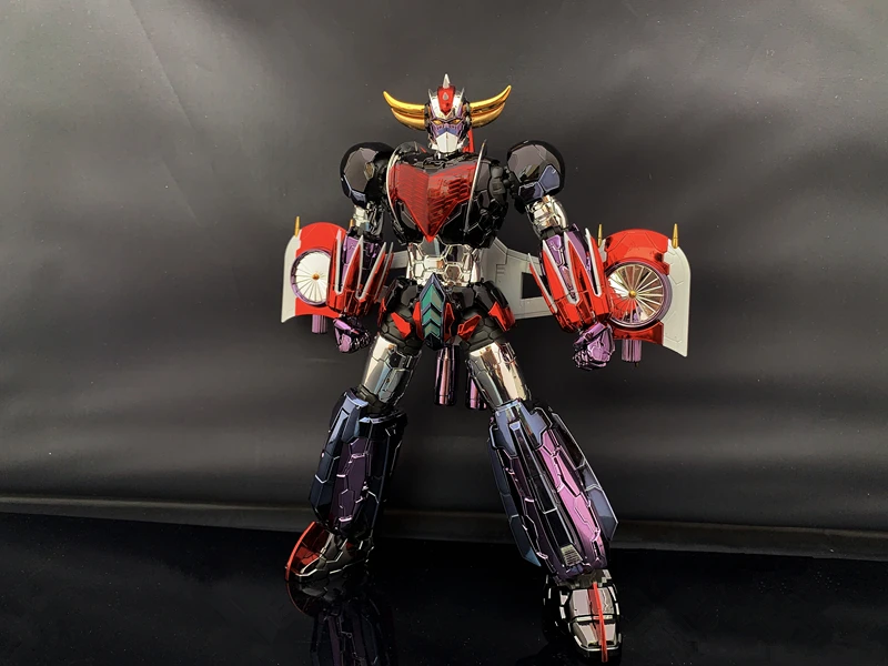 BANDAI HG 1/144 Artstorm EX UFO Robot Grendizer GUNDAM экшн-карта из печати, редкие точки, Детские собранные игрушки, подарки, аниме фигурки - Цвет: ElectroplatGrendizer