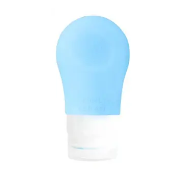 

60ml Portable Silicone Refillable Bottle Empty Travel Packing Press For Lotion Shampoo Cosmetic Squeeze Containers