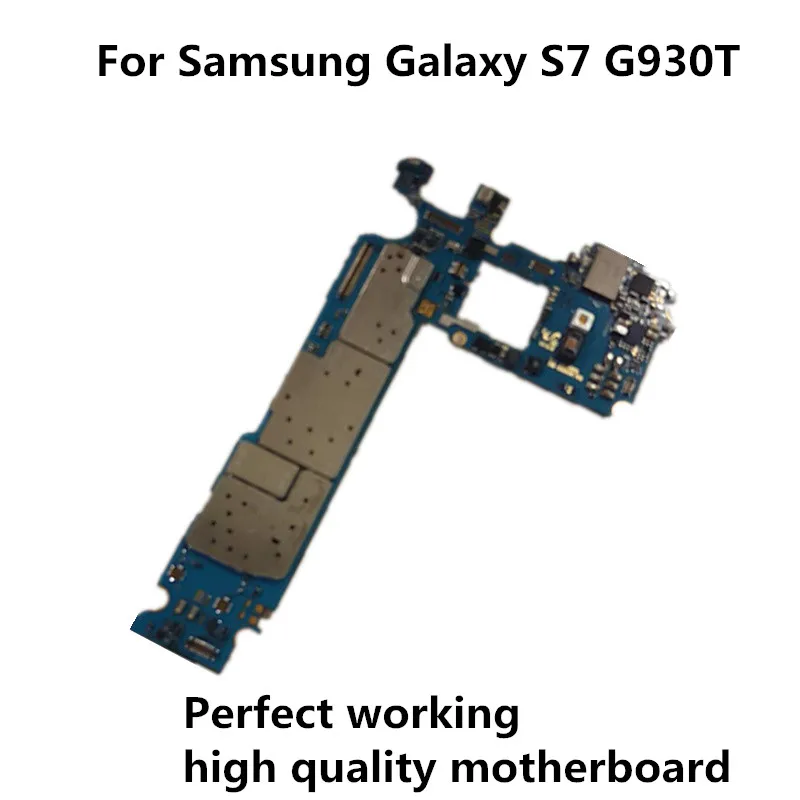 Используется для Samsung Galaxy S7 G930T материнская плата оригинальная разблокированная материнская плата с чипами IMEI OS Хорошая рабочая логическая плата