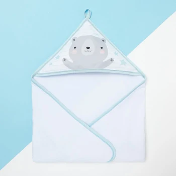 

Baby towel "Kroshka Ya" Brave bear, 75x75 cm, 100% hl. 340gr / m2 4855308