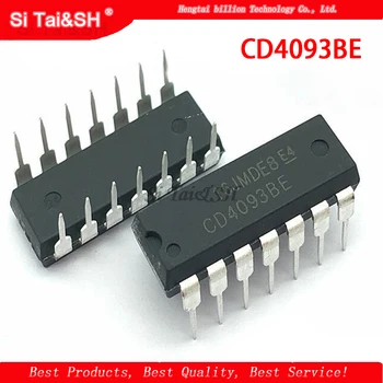 

10PCS CD4093BE HCF4093BE DIP14 CD4093 DIP 4093 DIP-14 4093BE new and original IC