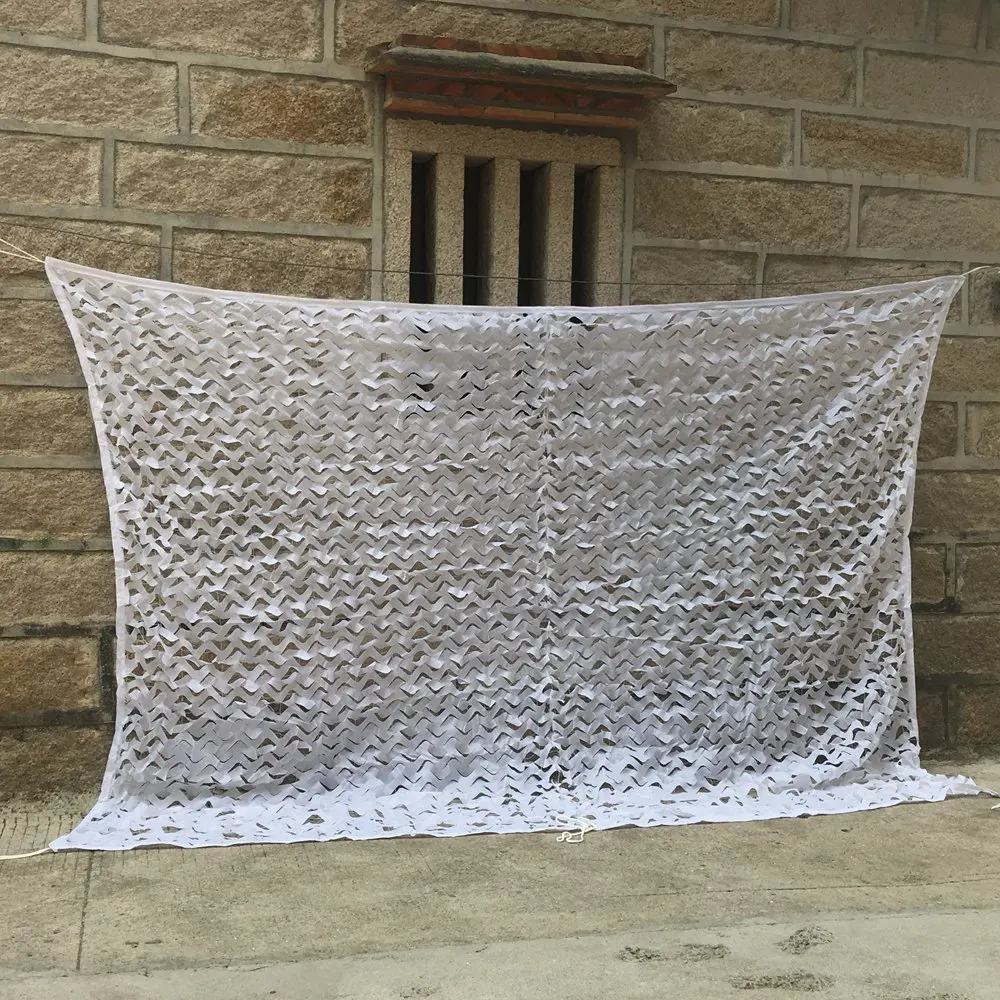 Welead 3x4m Reinforced Camouflage Net White Blue Sand Black for Outdoor Awning Garden Shade Hide Mesh 3x4 4x3 3*4M 4*3M