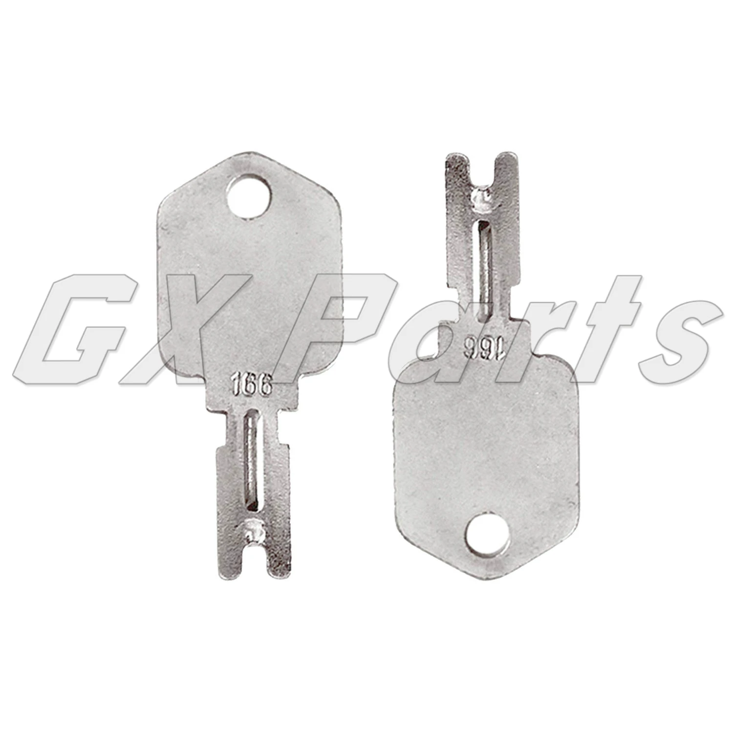 186304 Forklift Key Heavy Equipment Ignition Key 2pcs For Mustang 090 32025 090 32026 Generic 166 Hyster Car Key Aliexpress
