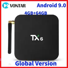 4K Smart tv Box Android 9,0 TX6 Allwinner H6 4GB ram 64GB rom 2G/16G 32G BT 2,4G/5 GHz двойной WiFi медиаплеер TX6 MINI 4K Smart tv Box Android 9,0 TX6 Allwinner H6 4GB ram 64GB rom 2G/16G 32G BT 2,4G/5 GHz двойной WiFi медиаплеер TX6 MINI