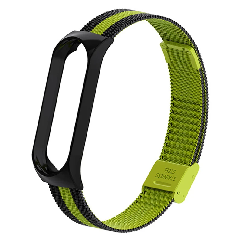 Rainfayer, умный Браслет, ремешок для Xiaomi mi, 3, 4, mi Band, 4, 3, металлический браслет, браслет из нержавеющей стали, Z2