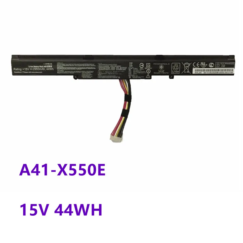 A41-X550E Аккумулятор для ноутбука ASUS K550D K550DP D451V X550DP X550D F550D R752LJ R752LD R752LB R752M R752L R751J P750L 15V