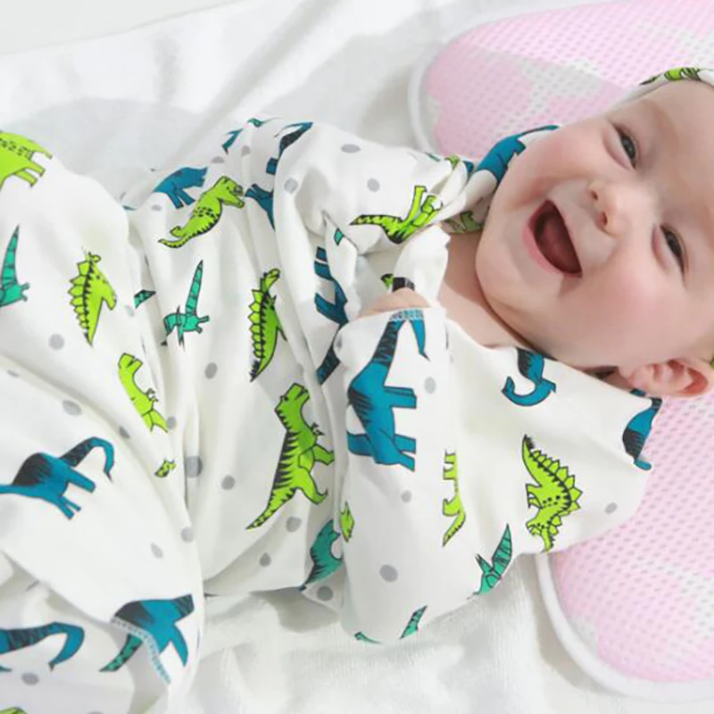 Infant baby swaddle wraps cotton Newborn baby blankets  Spring Autumn 0-3 month quilt Nursery YQR014