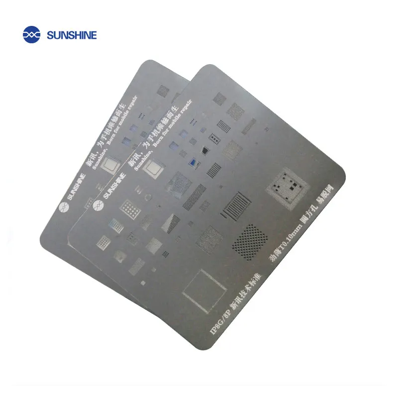SUNSHINE SS 034 A8 A9 A10 A11 круглый квадратный трафарет BGA из рафинированного олова IPX net для