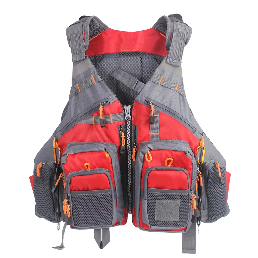 

Fly Fishing Vest Pack Fishing Jacket Adjustable for Men and Women, for Fly Bass Fishing and Outdoor Activities