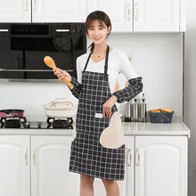 חג המולד מטבח סינר אנטי עכירות שמן הוכחה ביתי בישול סינר קוריאני התאמת עבודה יכול לנגב ידיים(China)