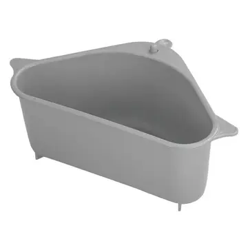 

Triangle Kitchen Sink Storage Rack Drain Corner Sponge Drain Rack Strainer Holder Kitchen Organizer Container