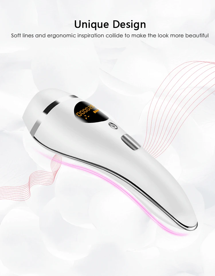 Mini Handheld Laser Epilator Depilador Facial Permanent Hair Removal Device Laser Hair Remover Machine 350000 Flashes