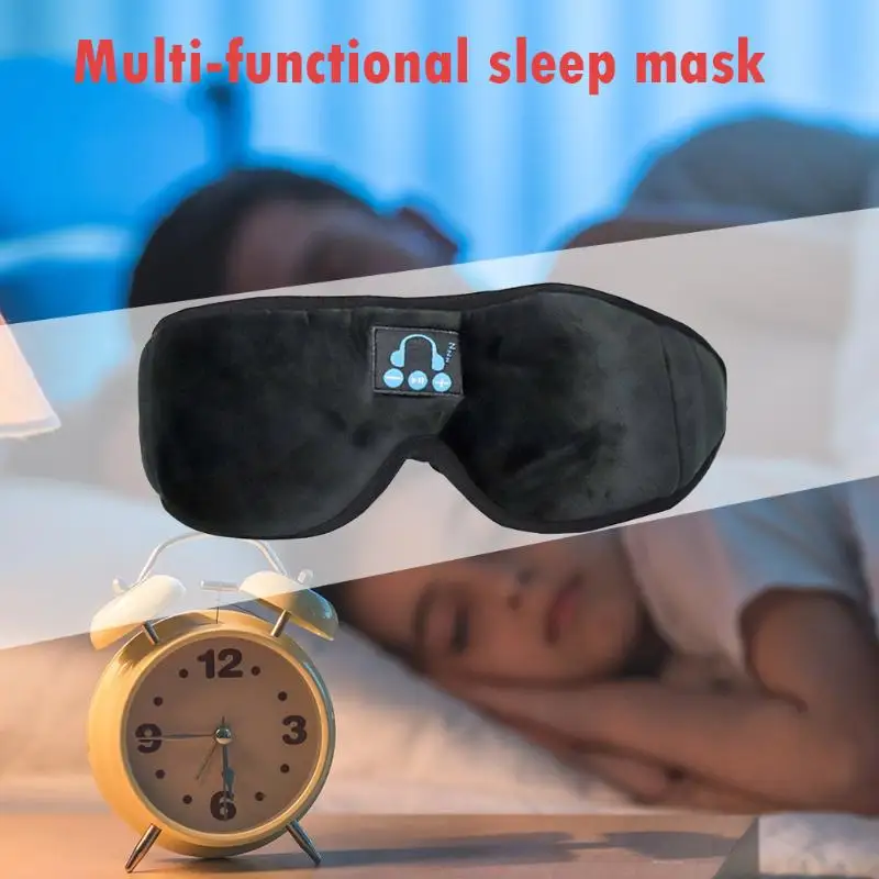 Портативная Bluetooth маска для сна, музыкальная маска для сна