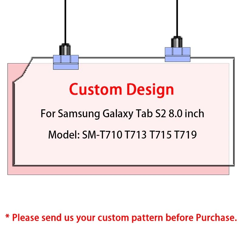 Custom Design MTT чехол из искусственной кожи со звездным небом для samsung Galaxy Tab S2, 8,0 дюймов, SM-T710, T713, T715, T719, откидная подставка, умный чехол для планшета, чехол Fanda - Цвет: Custom Design