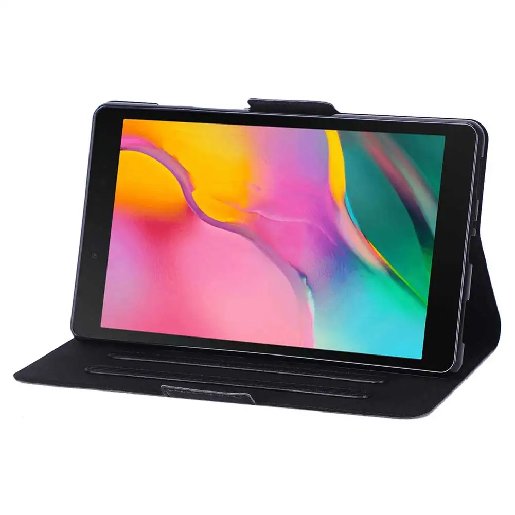 Легкий флип-чехол из искусственной кожи для Samsung Galaxy Tab A 8,0 дюймов S-Pen SM-T290 SM-T295 Чехол ударопрочный корпус