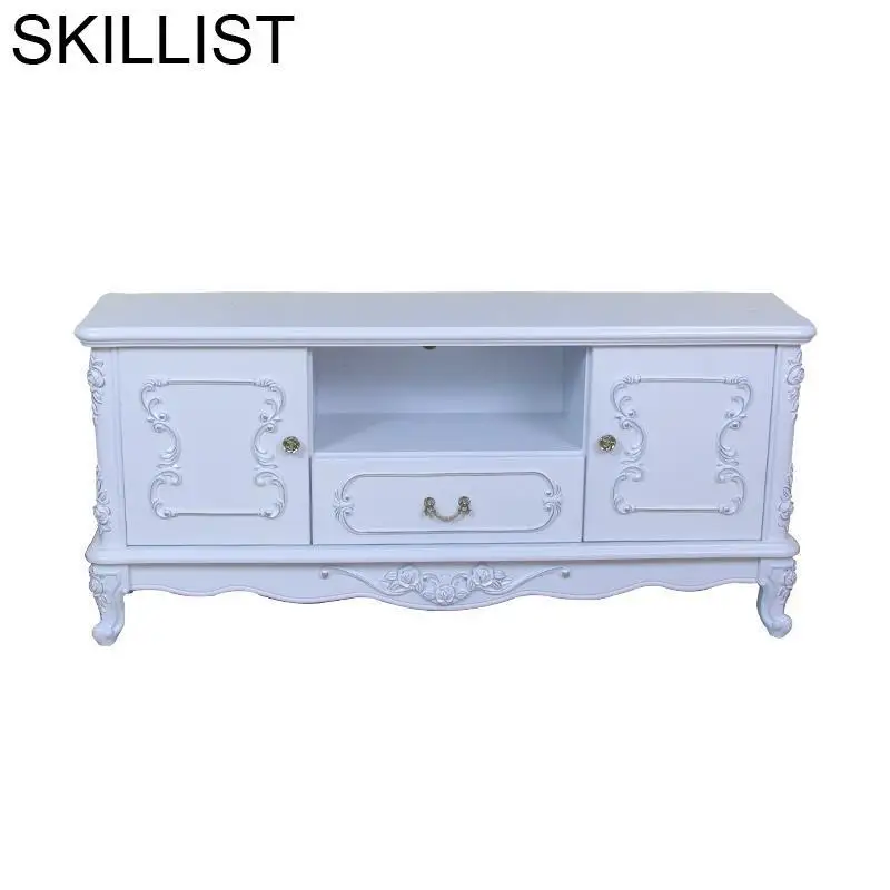 cheap Bureau Soporte Pie Meubel Flat Screen Mueble De Led European Wood Monitor Stand Table Meuble Living Room Furniture Tv Cabinet