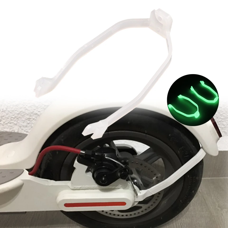 ЗАДНИЙ КРОНШТЕЙН БРЫЗГОВИКА жесткая флуоресцентная поддержка для электрического скутера для Xiaomi Mijia M365/M365 Pro Аксессуары для скутера запчасти