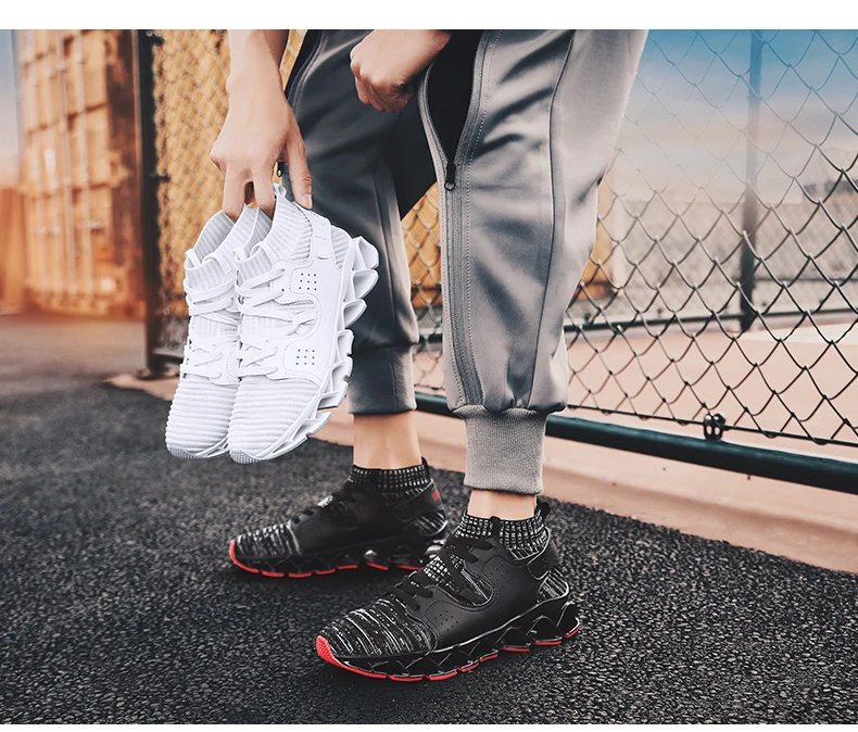 Сетчатая дышащая Спортивная обувь для мужчин; кроссовки; zapatillas hombre; уличные спортивные кроссовки; легкая прогулочная обувь; цвет черный