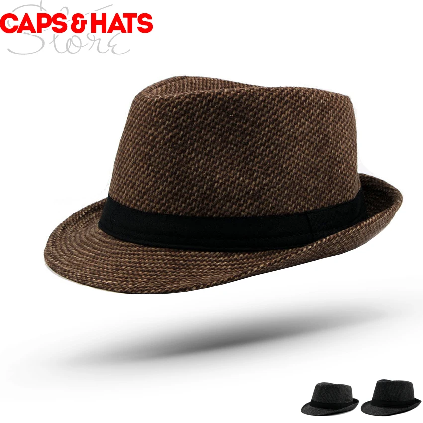 Зимняя фетровая шляпа sombrero mujer, новинка, Шерстяная кепка среднего возраста, повседневная универсальная джазовая Кепка, мужская шляпа-Панама, Chapeau Bonnet Homme