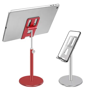

Aluminum Alloy Tablet Phone Holder For iPhone X Samsung Mobile Phone Adjustable Tablet Desktop Mount For iPad Air Pro 10.5 Stand