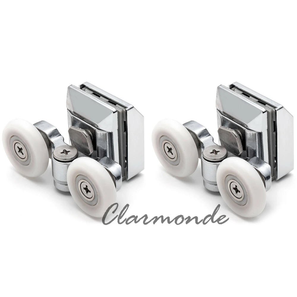 Shower Sliding Door Pulleys 25mm or 23mm Shower Door Rollers Sliding Door Roller Shower Room Pulley Shower Room Rollers Sliding Door Pulley