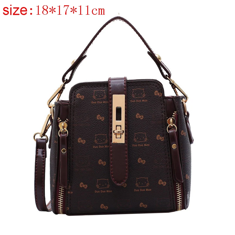 handbag8 Роскошная Брендовая женская поясная сумка высокого качества из искусственной кожи сумка с нагрудным ремнем женские сумки через плечо с мультяшным принтом поясная сумка - Цвет: handbag8