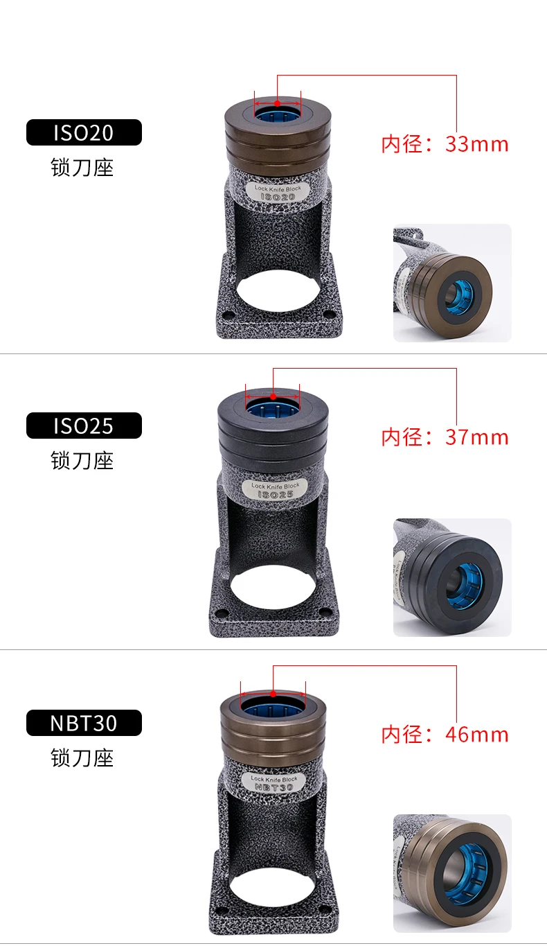 ISO20 ISO25 ISO30 HSK63 HSK40 50 BT40 BT30 NBT30 шариковый подшипник блокировки резак сиденье HSK25 блокировки инструмент крепления держателя запирающее устройство